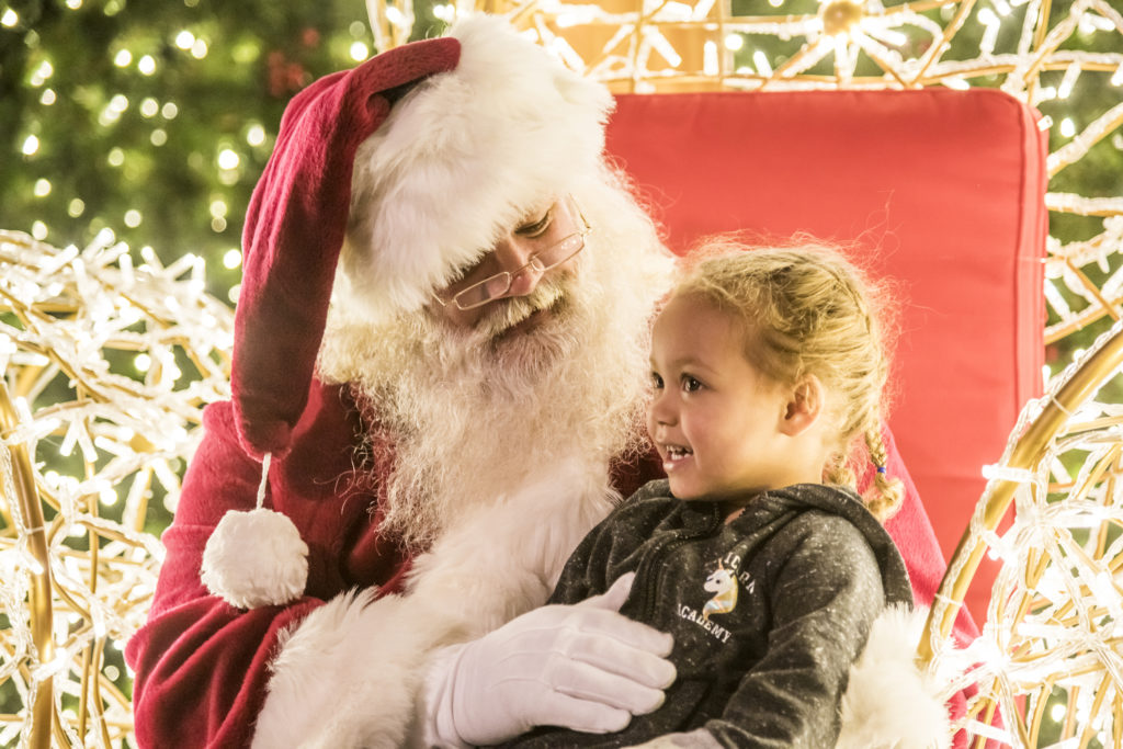 Holiday Happenings around DC includes visiting Santa at Enchant Christmas 