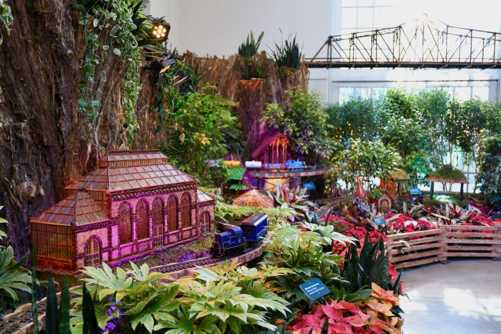 The train show at the U.S. Botanic Garden makes our list of DC-area holiday events for kids with special needs