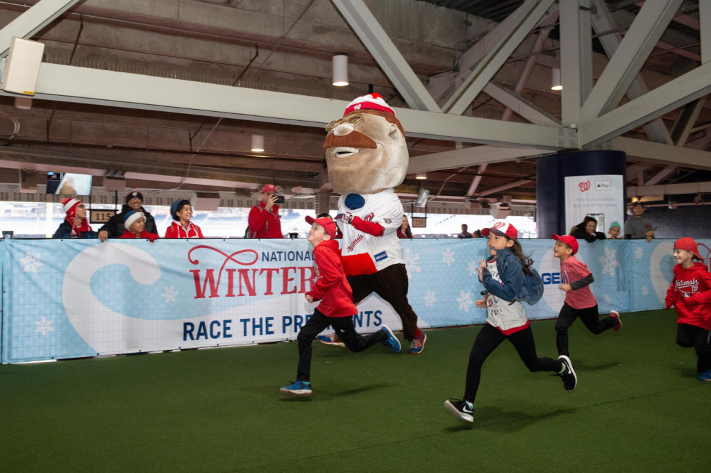 Nationals Winterfest is one of the family-friendly activities around dc this weekend